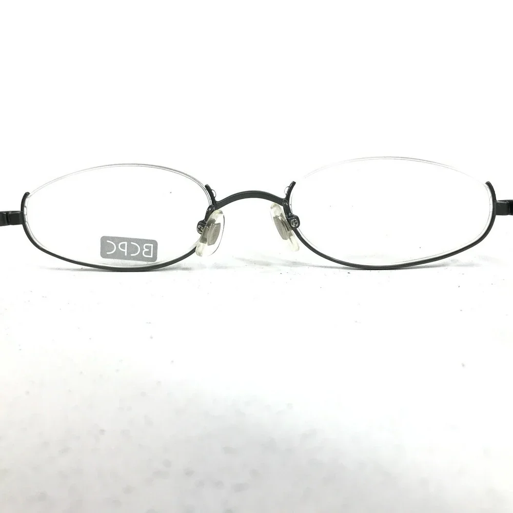 BCPC BP-153 COL.15 Eyeglasses Frames Blue Clear Brown Green Round Oval 48-19-140